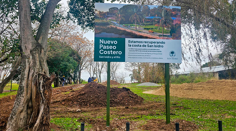 Se inició la obra para conectar el Paseo del Águila con el Parque Alvear y el Río Se inició la obra para conectar el Paseo del Águila con el Parque Alvear y el Río