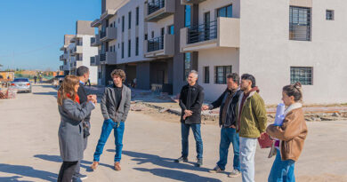 Juan Andreotti anunció el próximo sorteo de 46 viviendas y recorrió el avance de las obras Juan Andreotti anunció el próximo sorteo de 46 viviendas y recorrió el avance de las obras