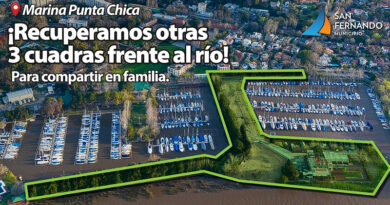 Juan Andreotti anunció la recuperación de tres cuadras de espacio verde frente al río Juan Andreotti anunció la recuperación de tres cuadras de espacio verde frente al río