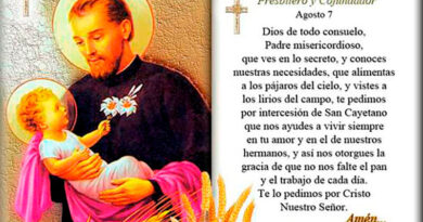 7 de Agosto: San Cayetano. En esta nota conocé su historia 7 de Agosto: San Cayetano. En esta nota conocé su historia