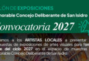 El HCD de San Isidro abrió la convocatoria a artistas locales para el ciclo de exposiciones 2027 El HCD de San Isidro abrió la convocatoria a artistas locales para el ciclo de exposiciones 2027
