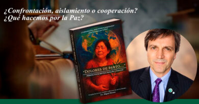 Miguel Werner presentará en San Isidro su libro sobre la Paz Miguel Werner presentará en San Isidro su libro sobre la Paz