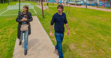 Juan Andreotti anunció la pronta finalización del parque de “La Carbonilla” Juan Andreotti anunció la pronta finalización del parque de “La Carbonilla”