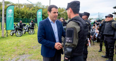 Se incorporaron 25 nuevos oficiales de seguridad que se suman a la división motorizada
