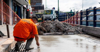 Continúa el Plan de Reparación de Calles y Veredas en distintos puntos de San Isidro