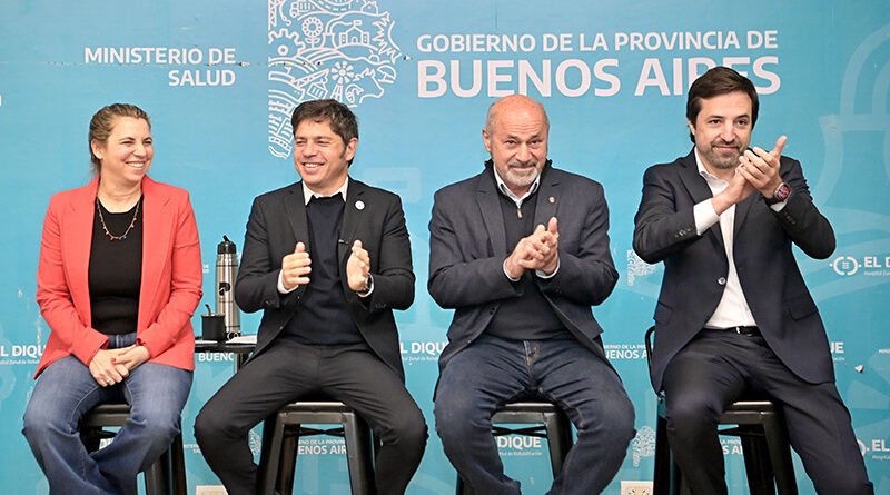 Kicillof y Kreplak encabezaron la presentación del 2° Plan Provincial de Salud Mental
